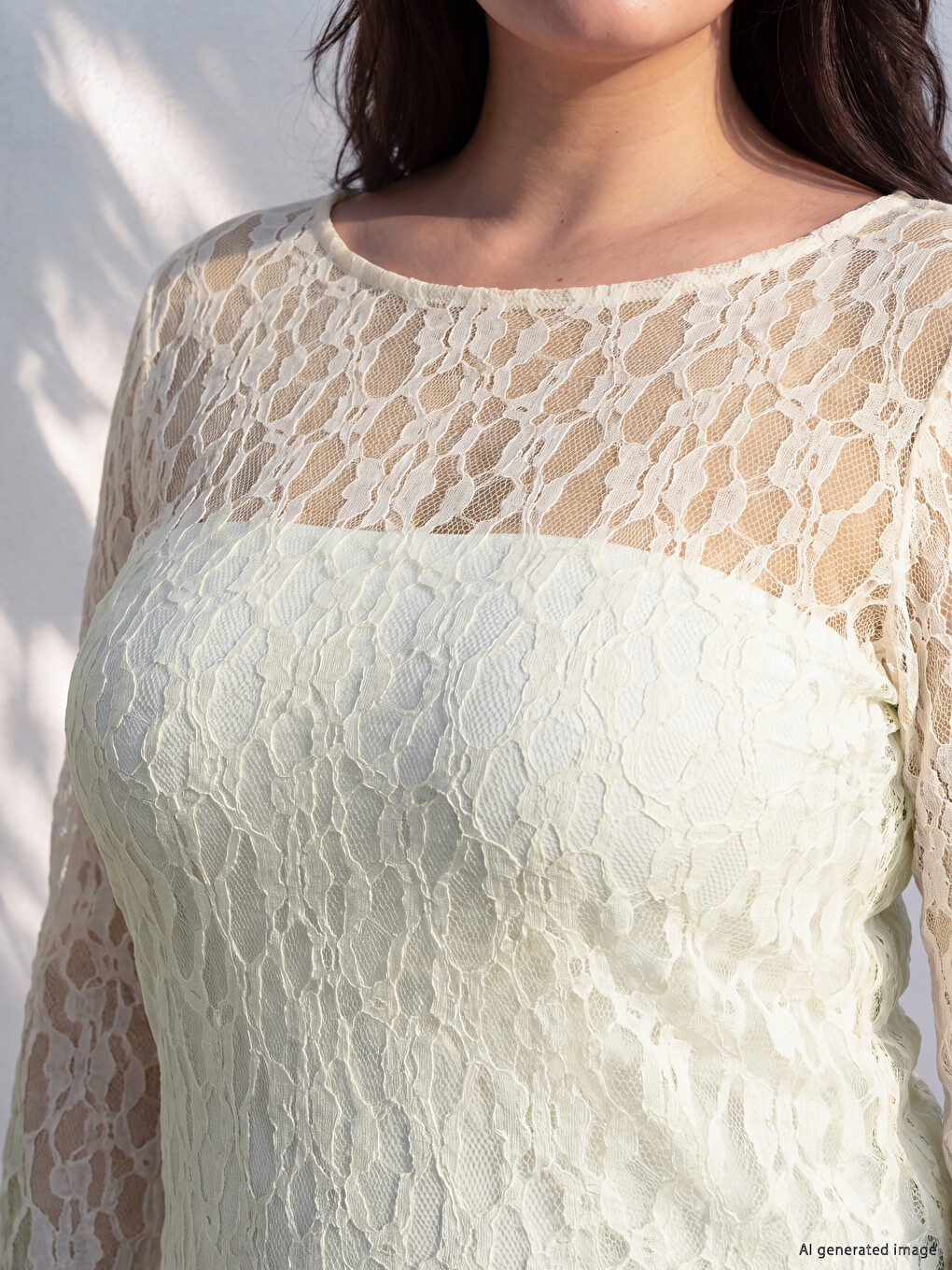 Woman Ecru Blouse-1