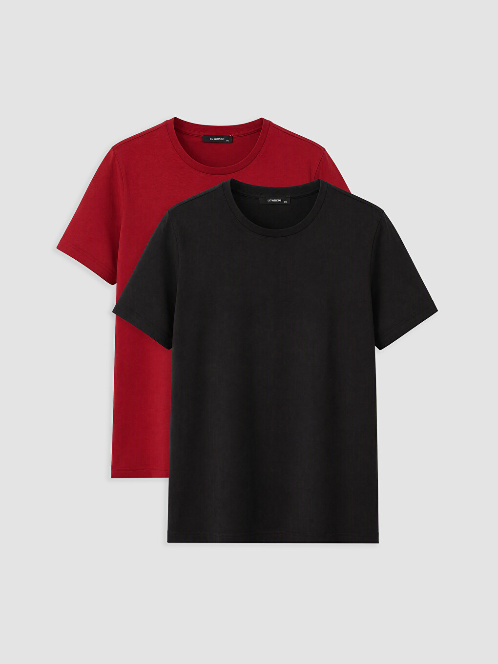 Plus Size %100 Cotton Women's T-shirt 2-pack