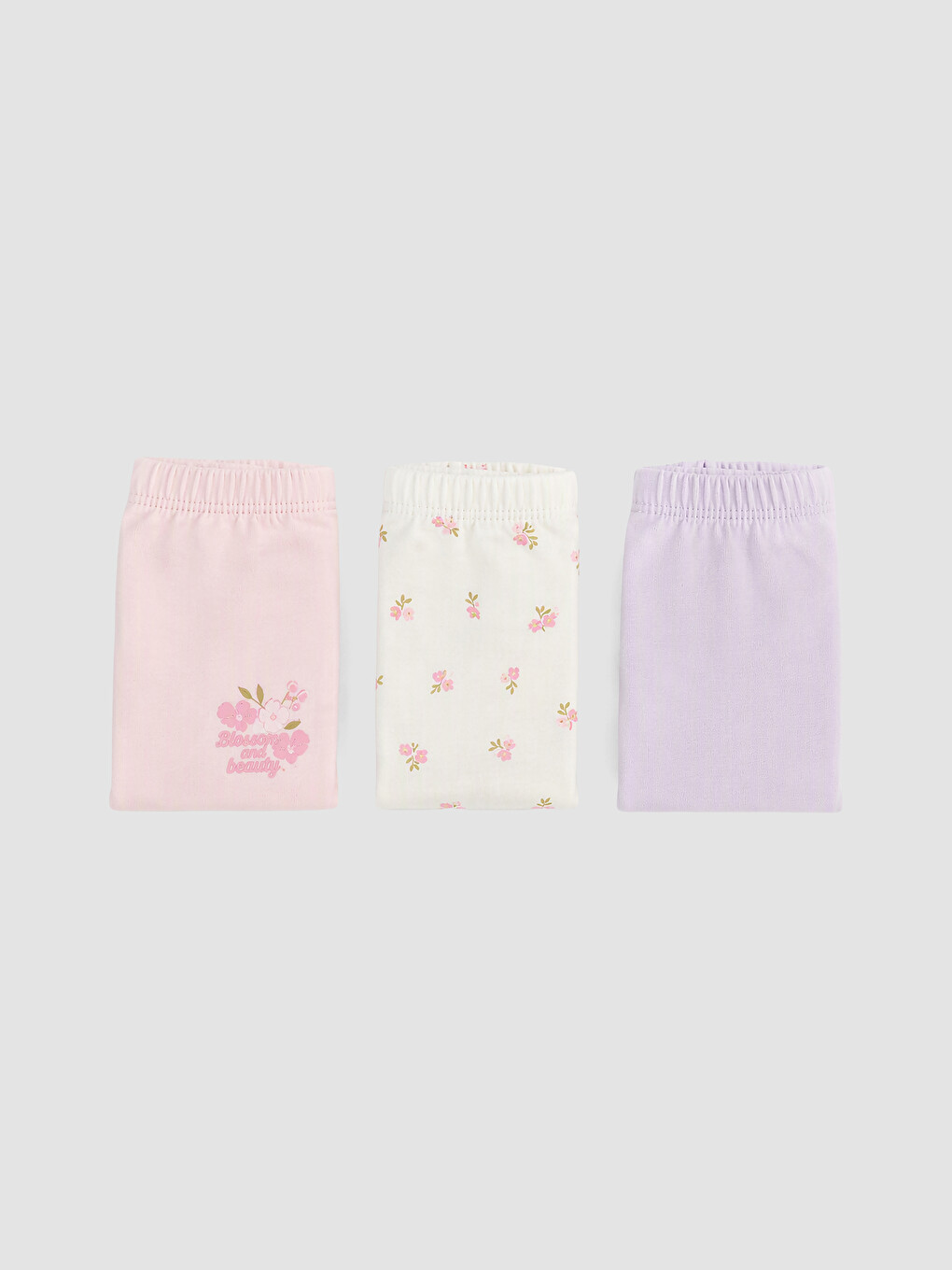 Girl White Boxer Briefs