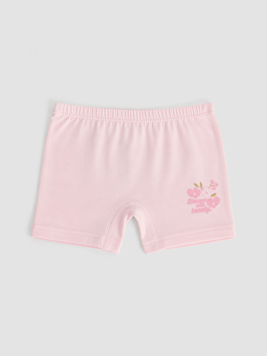 Girl White Boxer Briefs-1