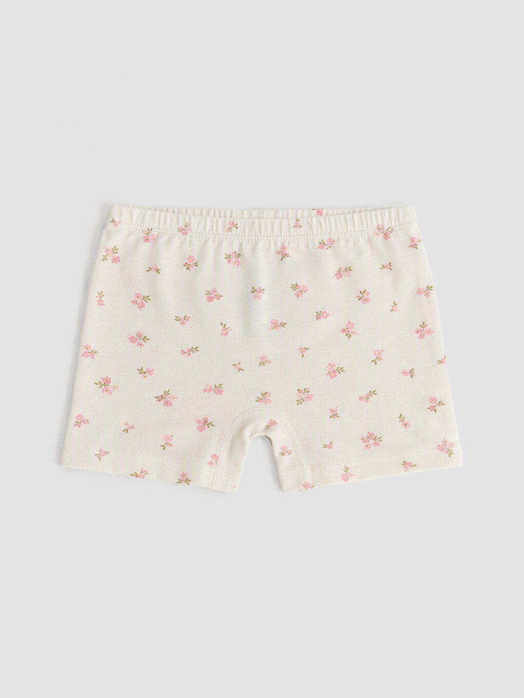 Girl White Boxer Briefs-2