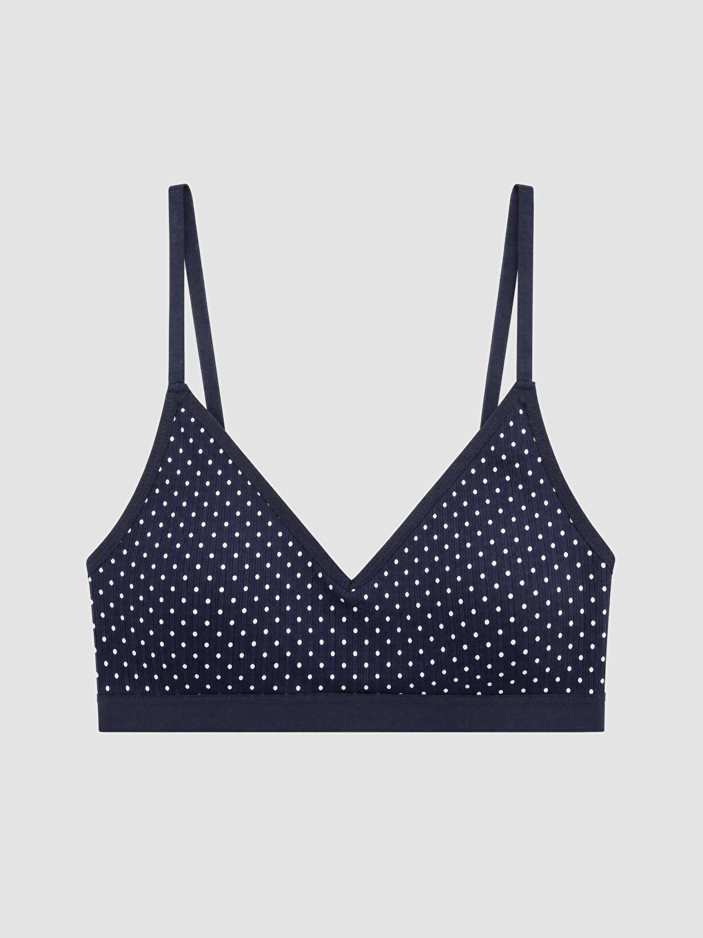 Polka Dot Removable Padded Bustier