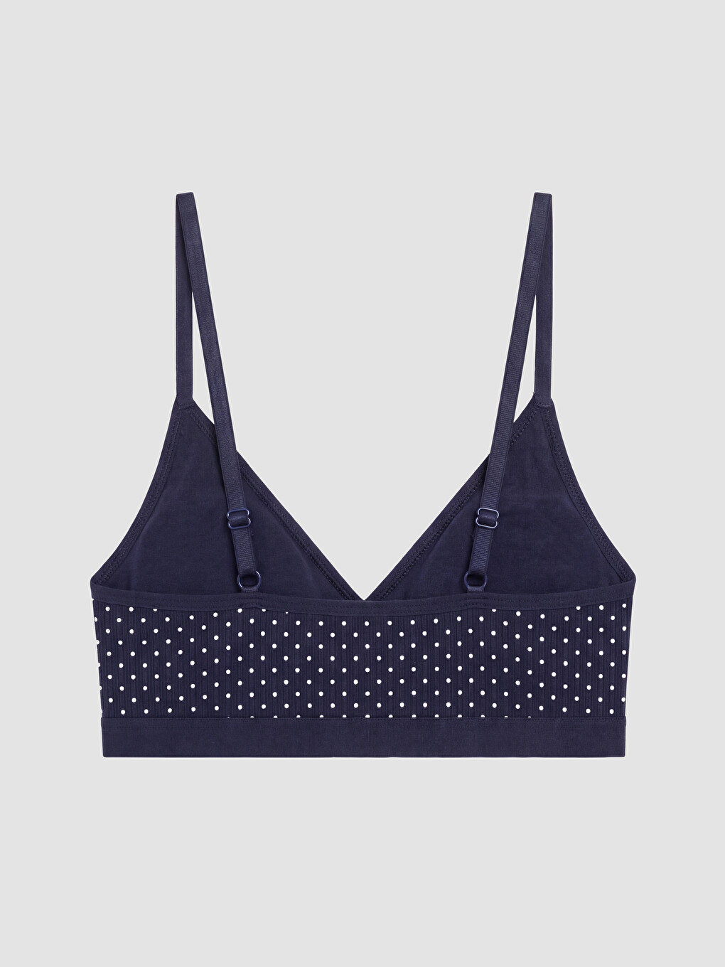 Polka Dot Removable Padded Bustier-1