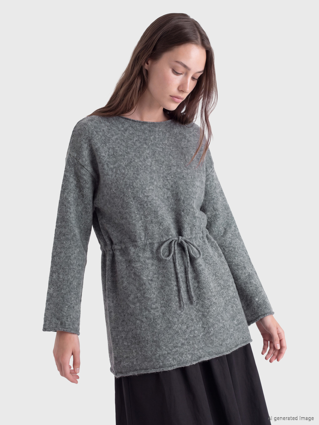 Woman Anthracite Tunic
