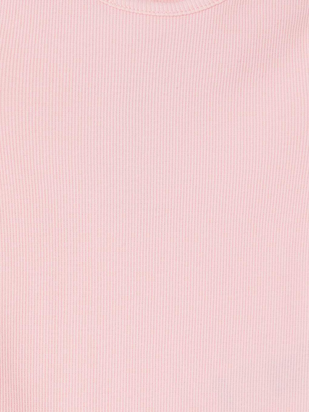 Pembe Fırfırlı Kız Çocuk Tişört-2
