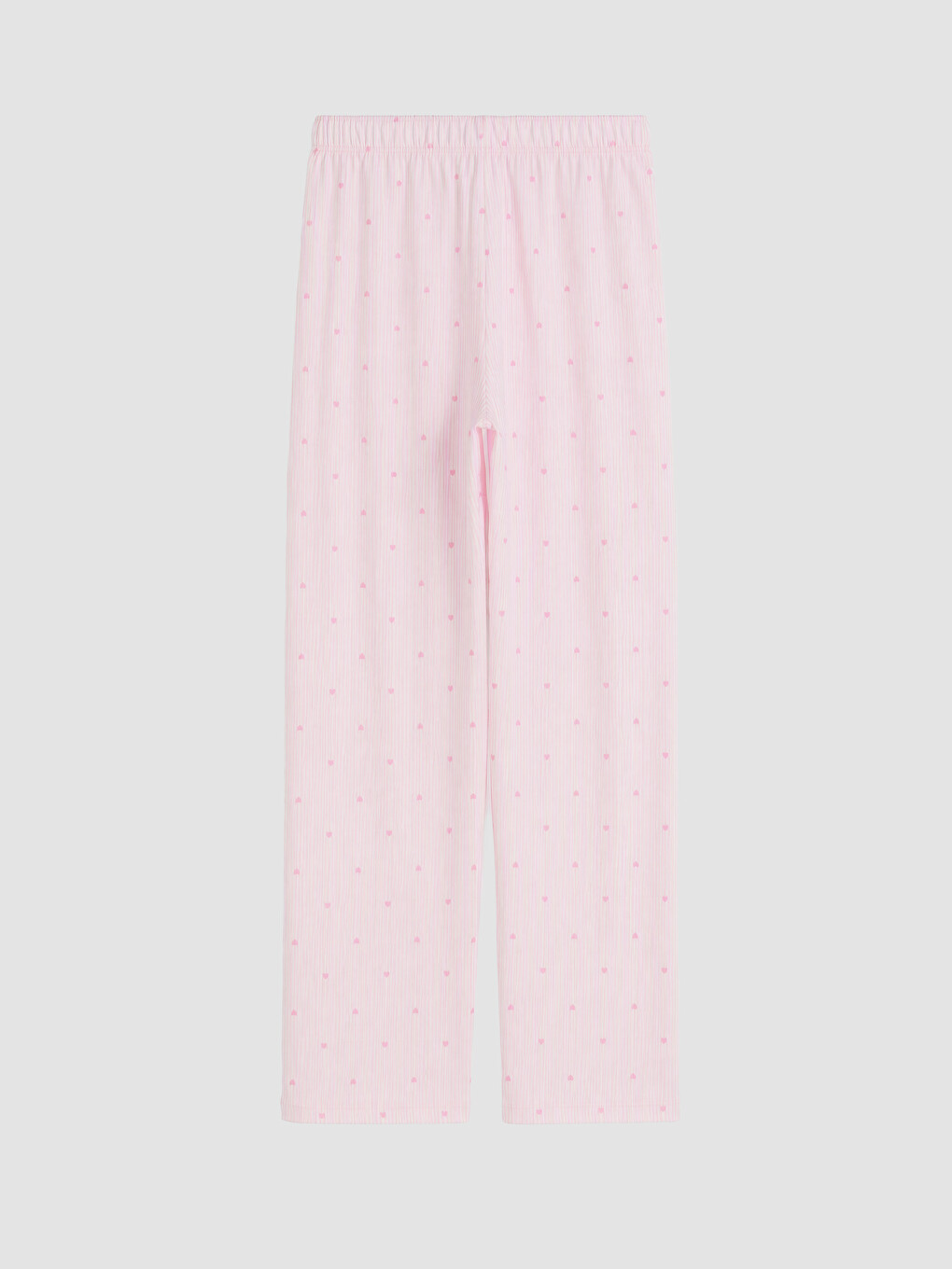 Pembe Gömlek Yaka Kız Çocuk Pijama Takım-6