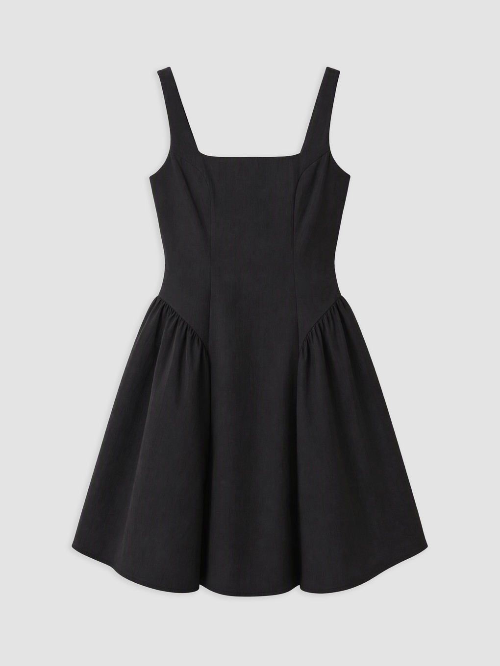 Square Neck Mini Dress-4