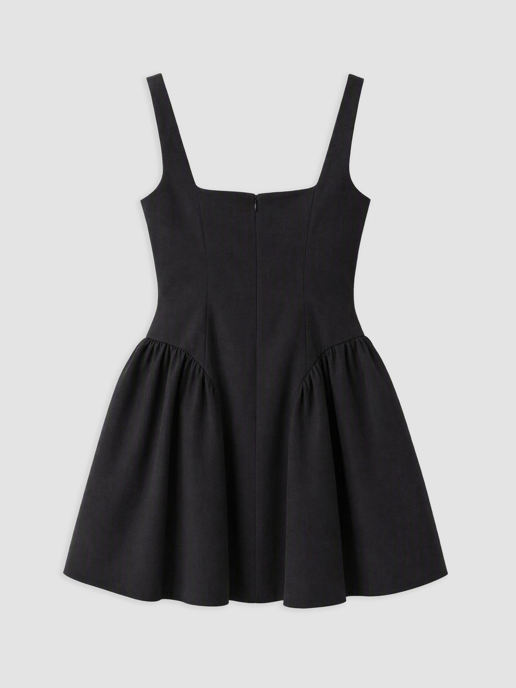 Square Neck Mini Dress-5