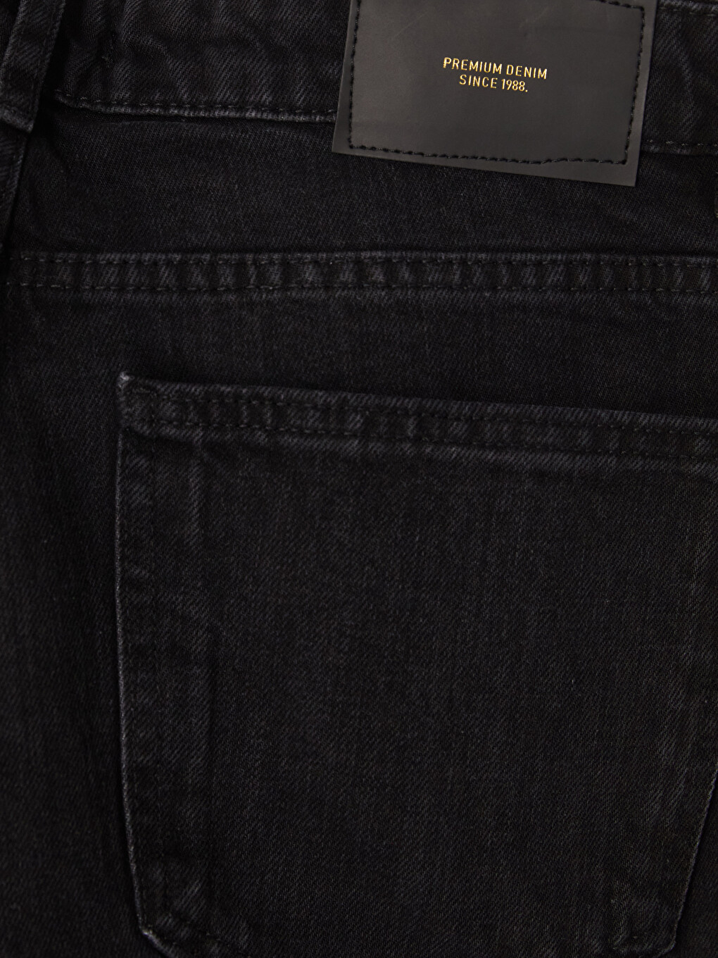 Siyah Regular Fit Erkek Pantolon-3
