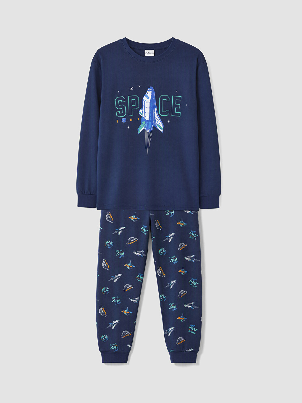 Printed Boys' Pyjamas Set