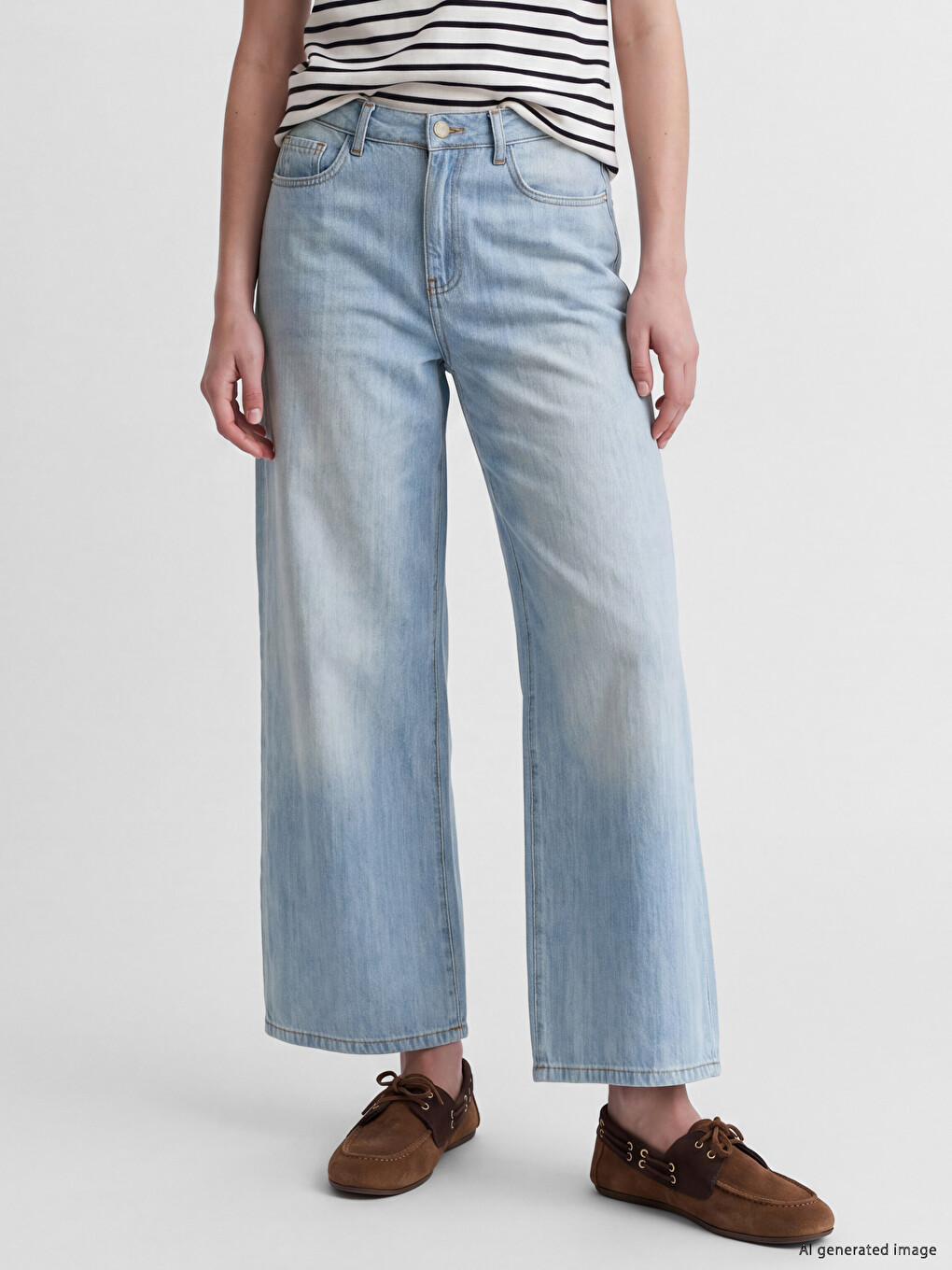 Wideleg Women's Jeans-1