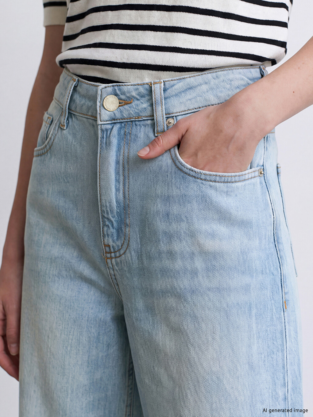 Wideleg Women's Jeans-2