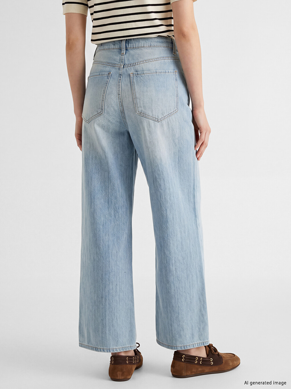 Wideleg Women's Jeans-3