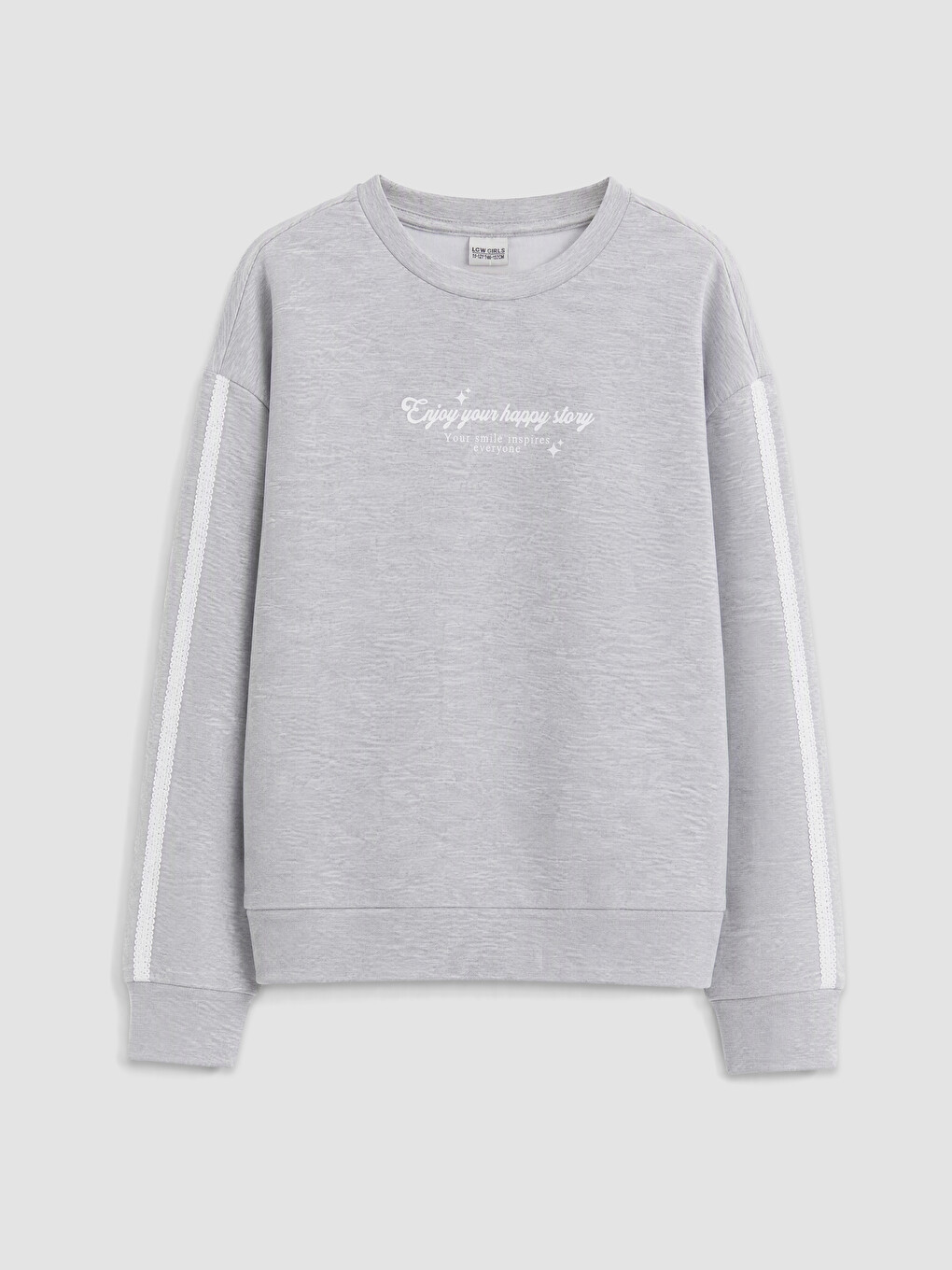 Girl Grey Tracksuit Set-1