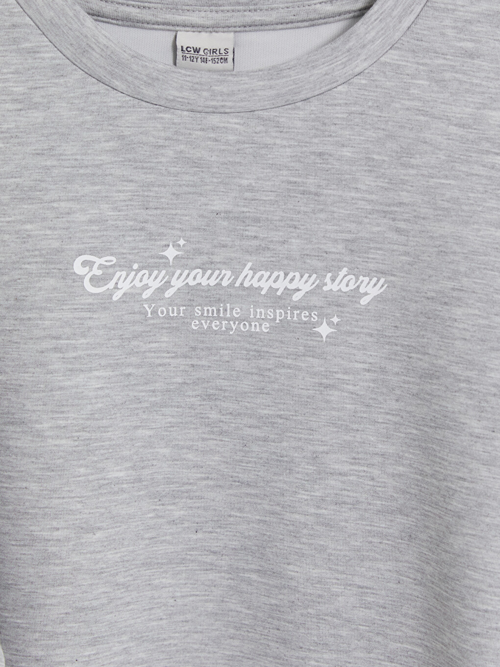 Girl Grey Tracksuit Set-3