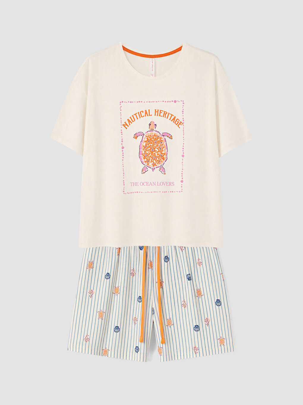 Printed Women's Shortie Pyjamas Set