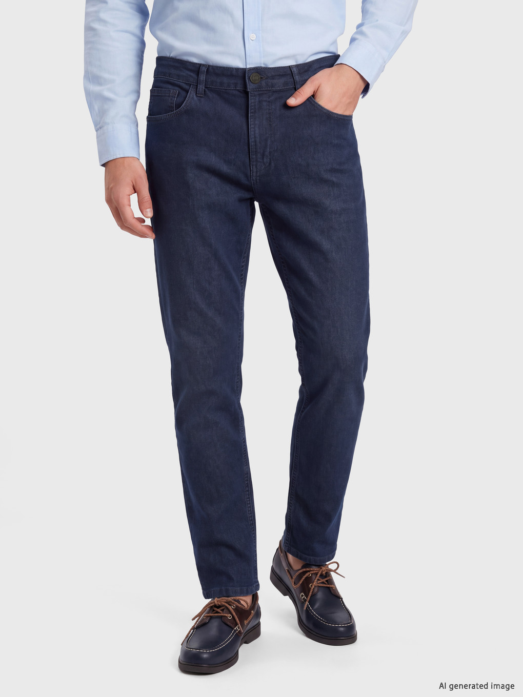 779 Blugi Regular Fit Pentru Bărbați-1