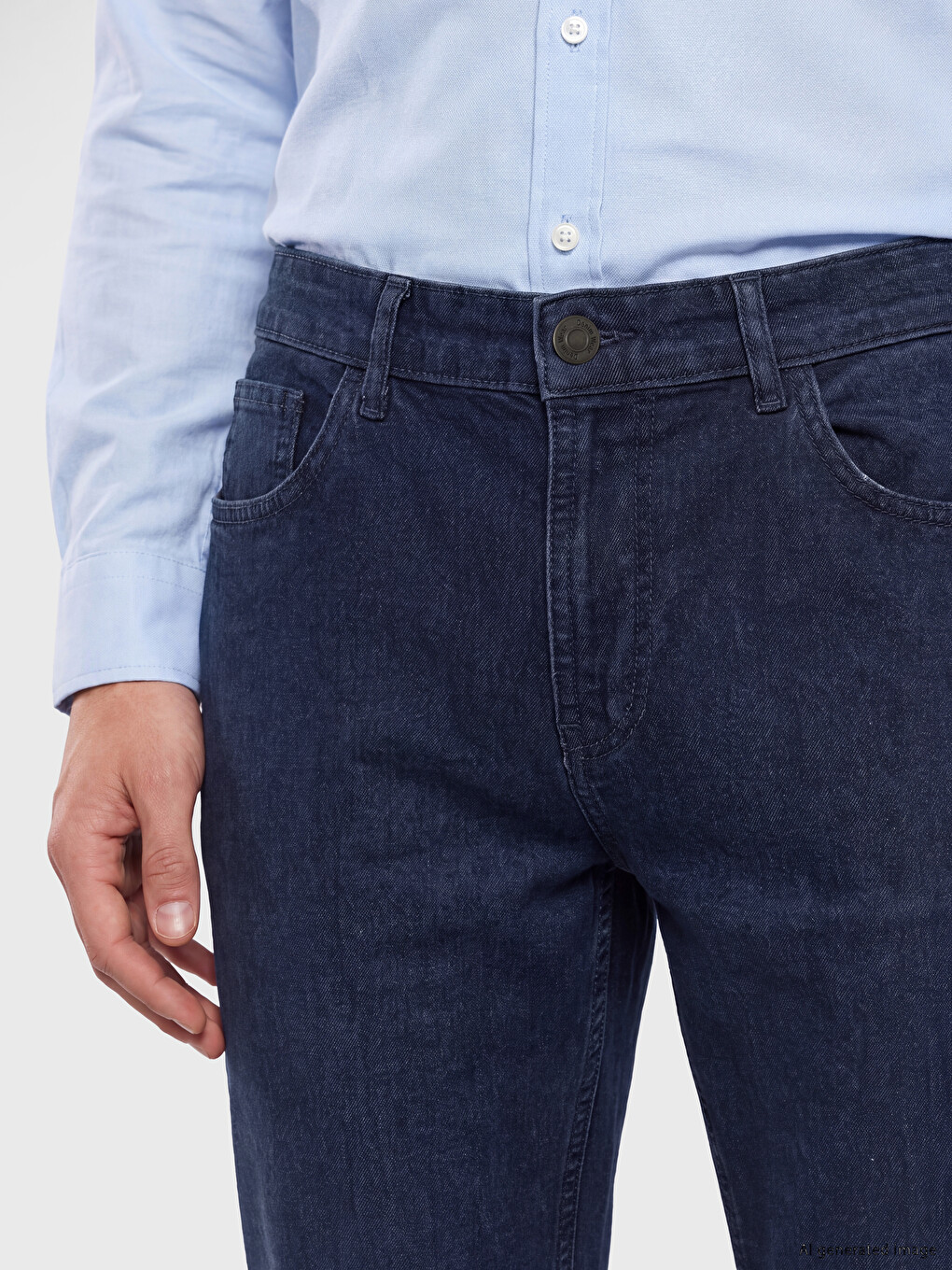 779 Blugi Regular Fit Pentru Bărbați-2