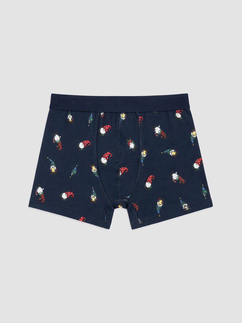 Lacivert Regular Fit Erkek Boxer 2'li-1