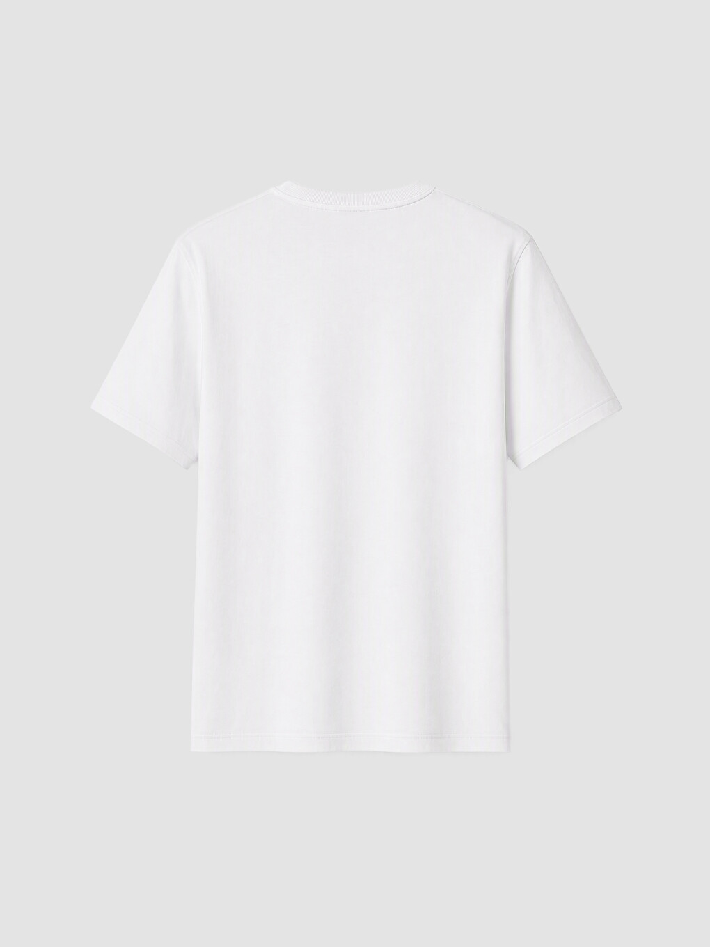Crew Neck %100 Cotton Women's T-shirt-2