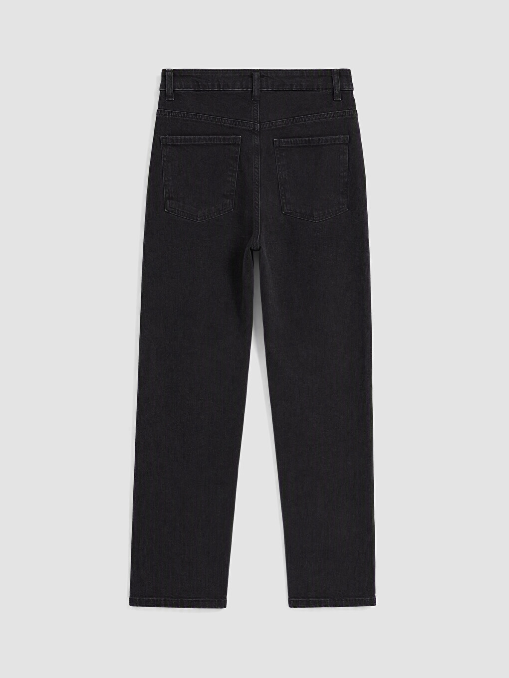 Siyah Slim Fit Kadın Jean Pantolon-2