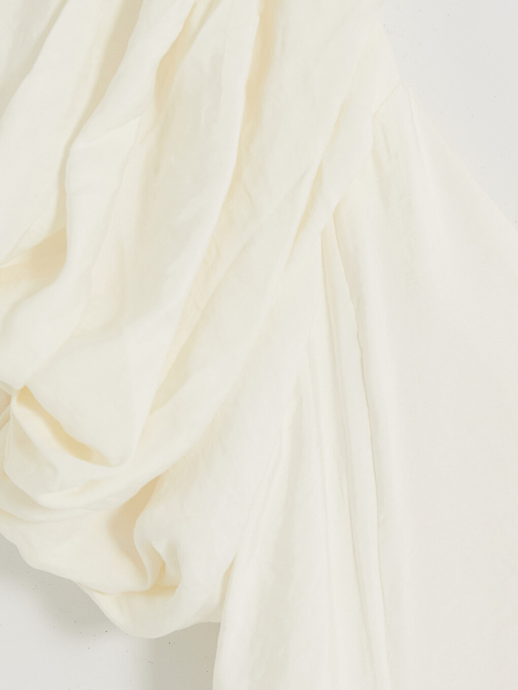 V Neck Puff Sleeve Flared Evening Dress-2