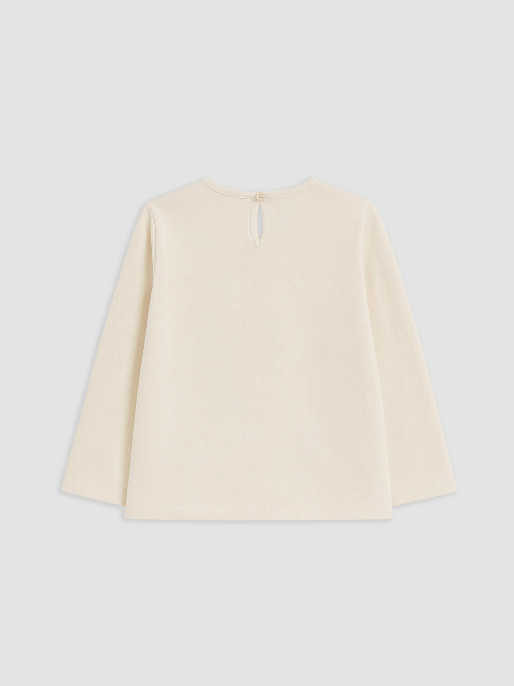 Crew Neck Flowered Baby Girls' Dress-4