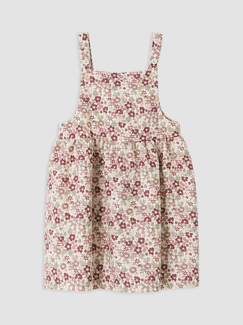 Frilled Floral Baby Girls' Dress-1
