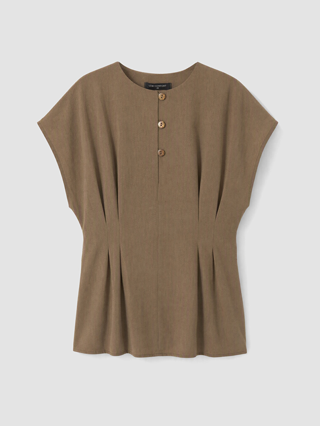 Woman Khaki Blouse