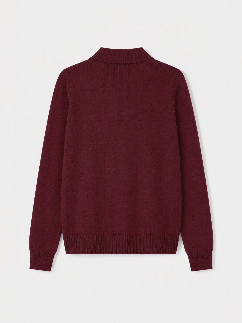 Polo Collar Women's Knitwear Sweater-1