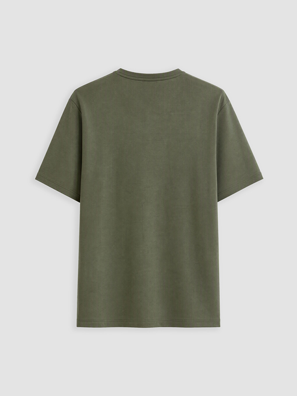 Bluzë Me Madhësi Plus Me Jakë Të Rrumbullakët Për Gra T-shirt-2