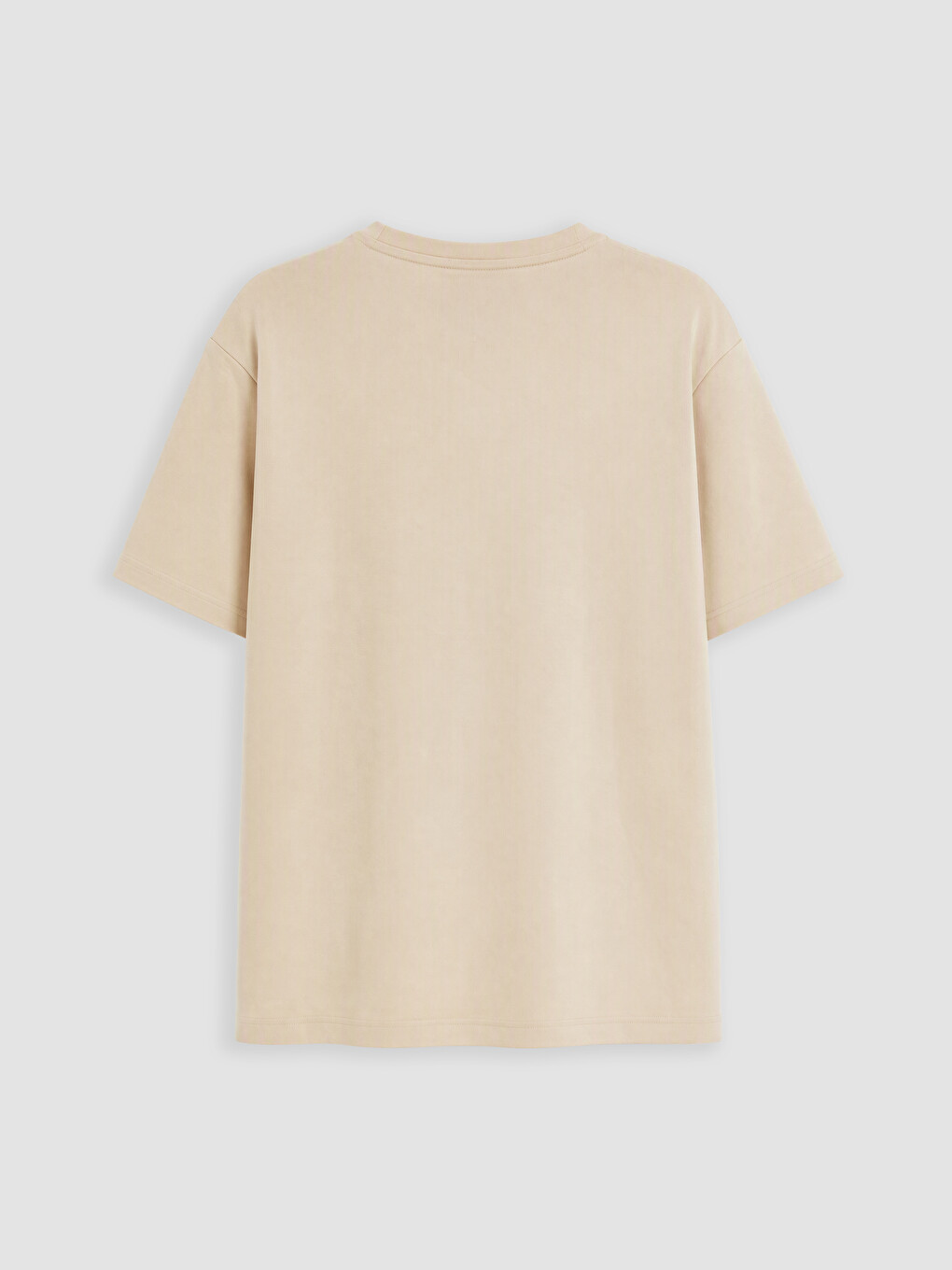 Bluzë Me Madhësi Plus Me Jakë Të Rrumbullakët Për Gra T-shirt-2