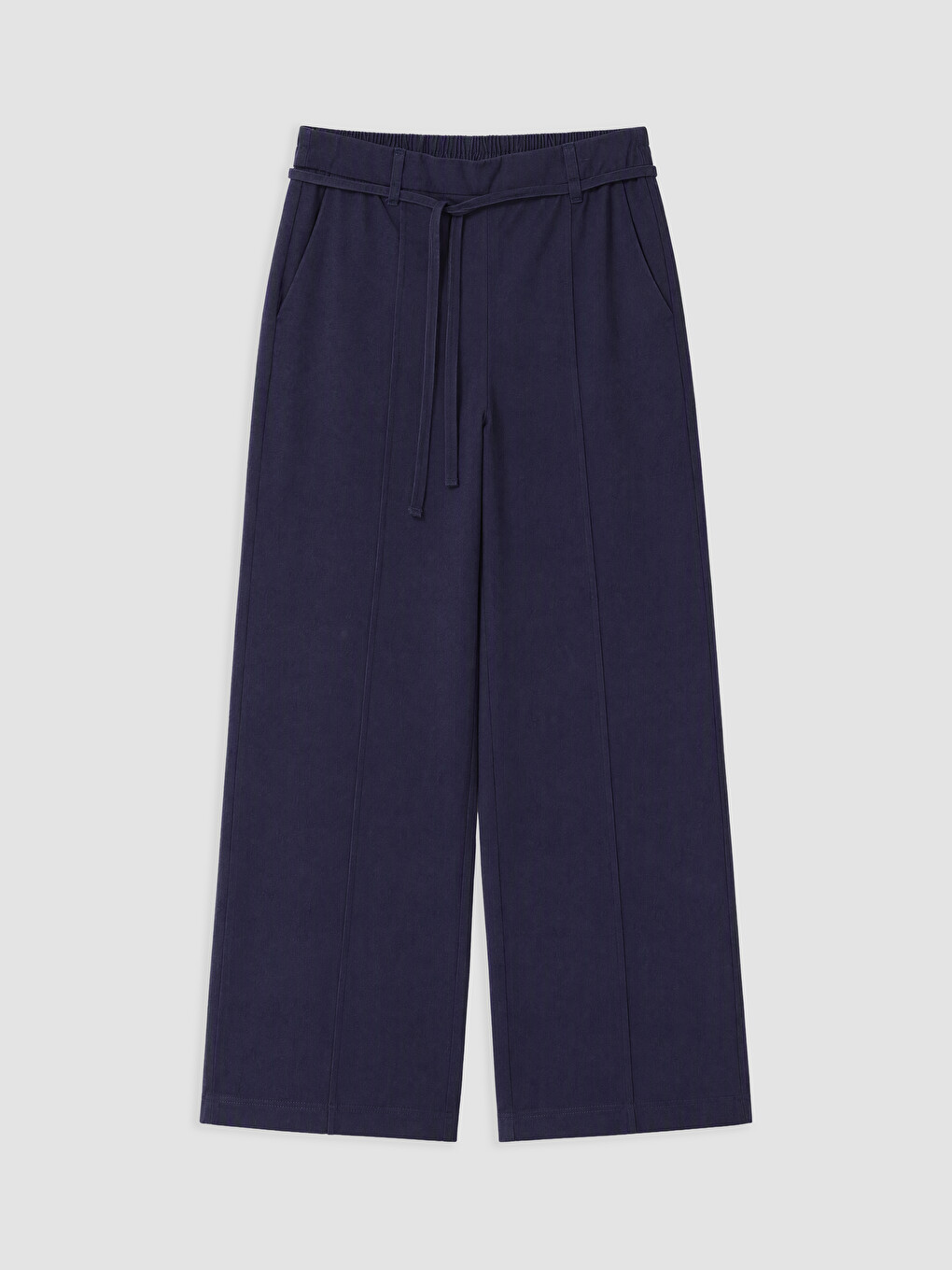 Waist Sashed Women's Trousers
