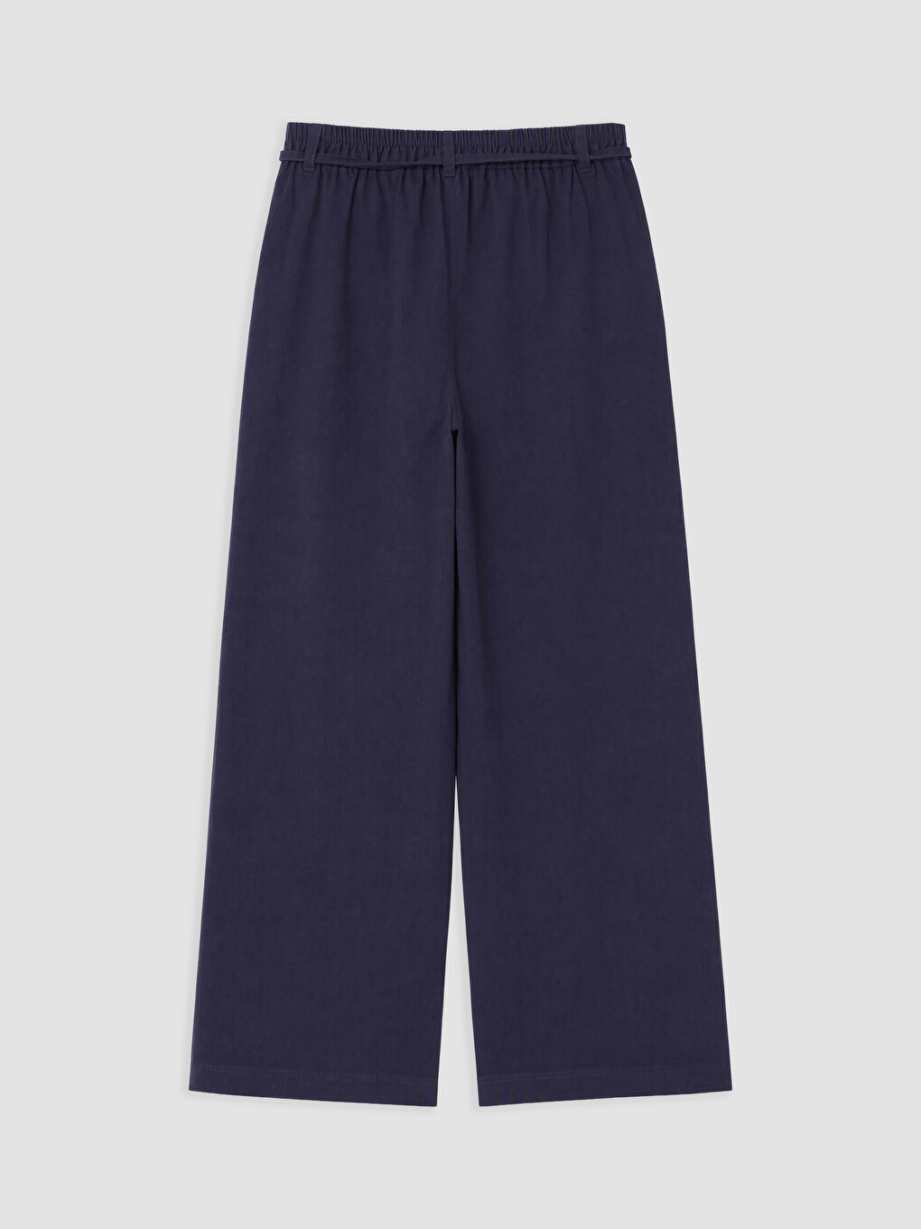 Waist Sashed Women's Trousers-1