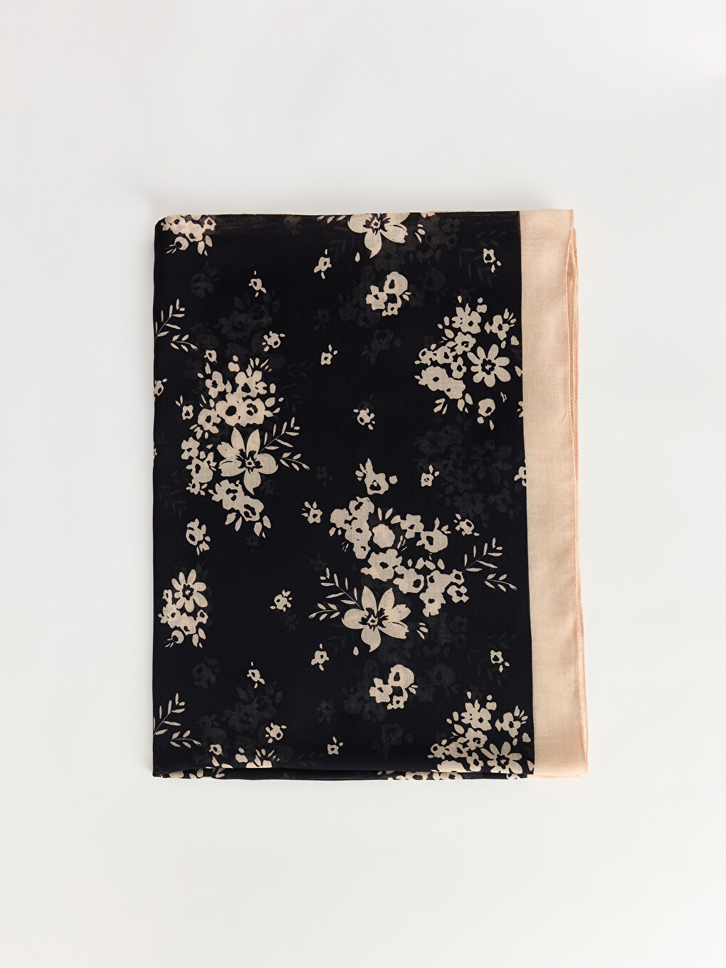 Flower Patterned Women's Shawl-1