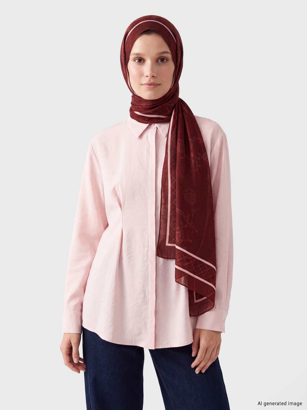 Striped Women's Shawl