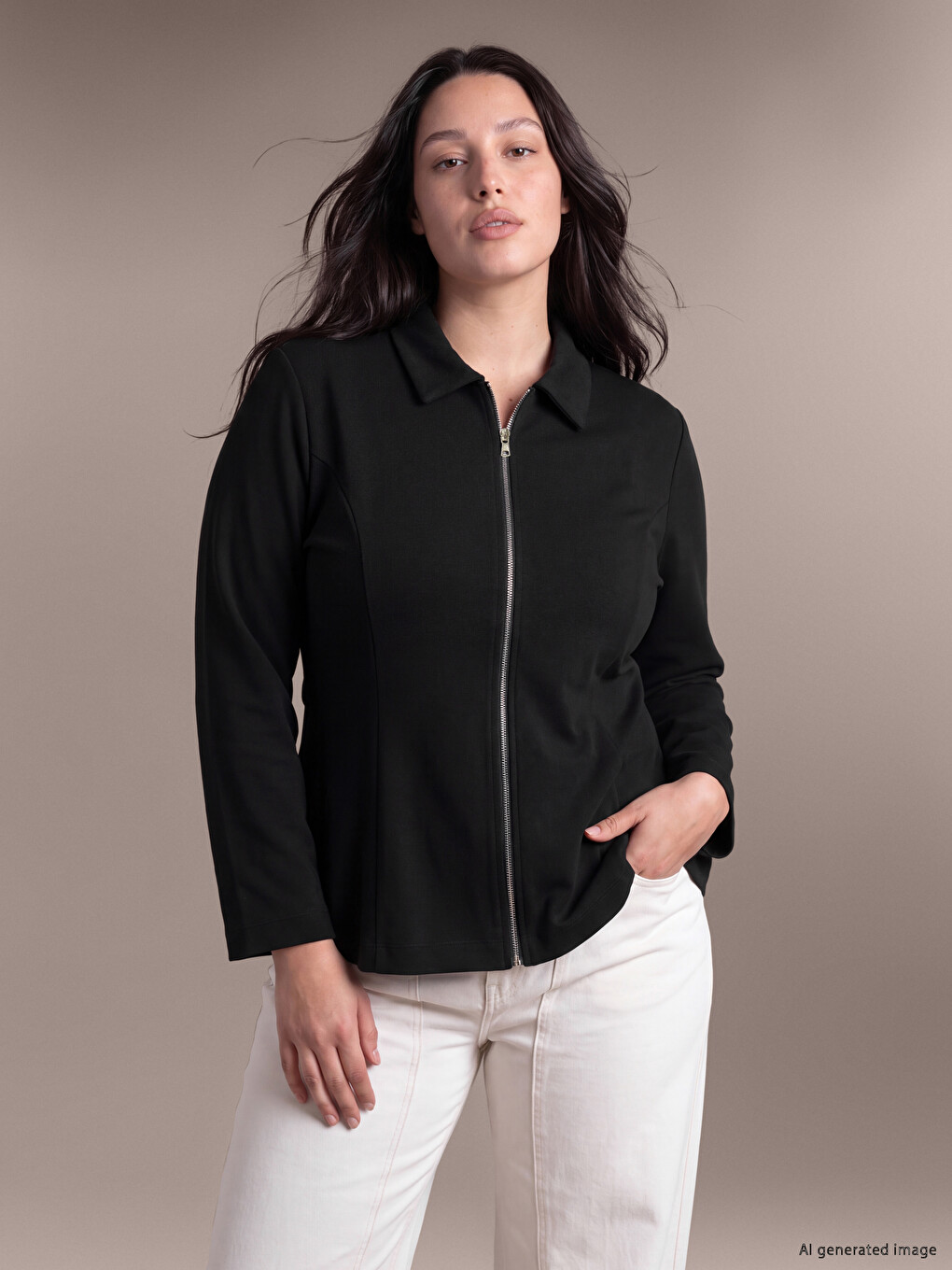 Cardigan Negru Femeie