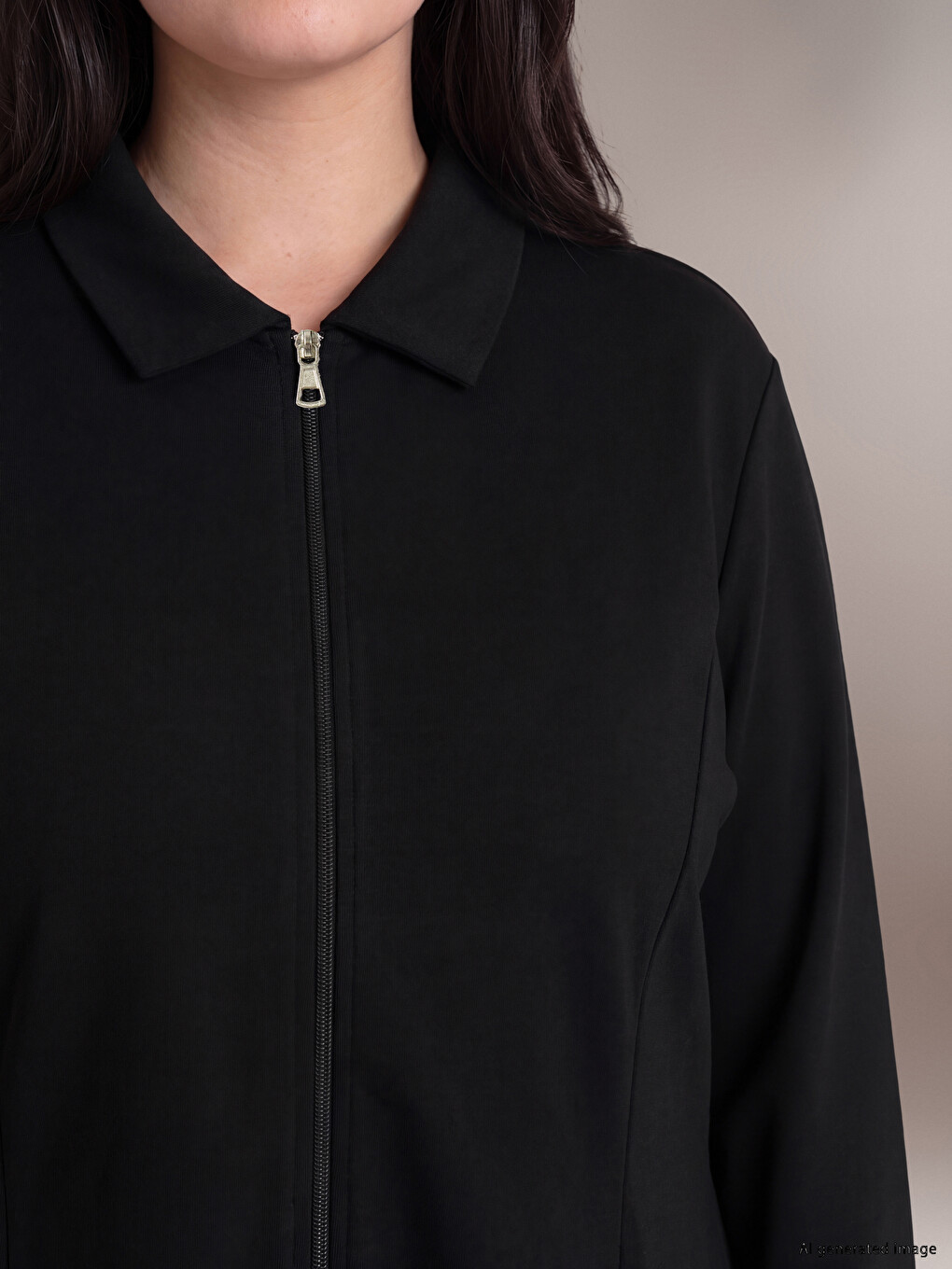 Cardigan Negru Femeie-1