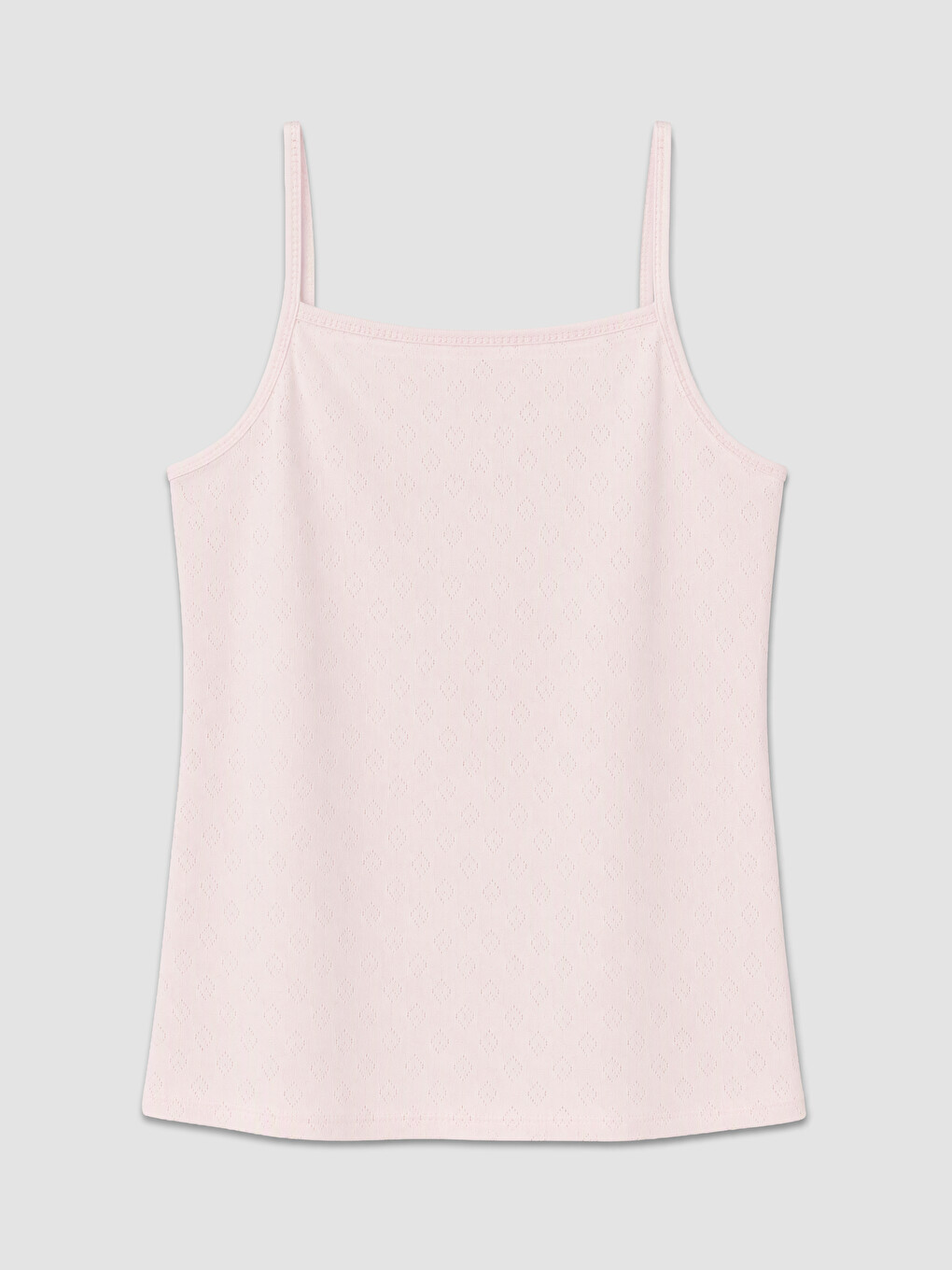 Patterned Girls' Vest 2 Pack-2