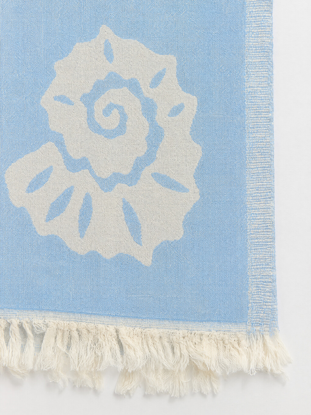 Prosop Pestemal Cu Model Sea Shell 90x165 Cm-2
