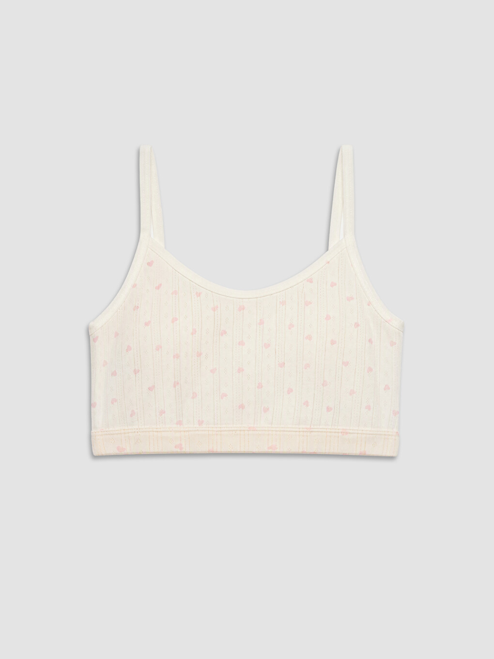 Djevojčica Ekru Bustier Top
