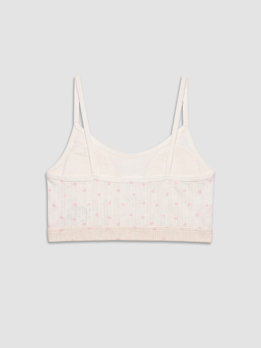 Djevojčica Ekru Bustier Top-1