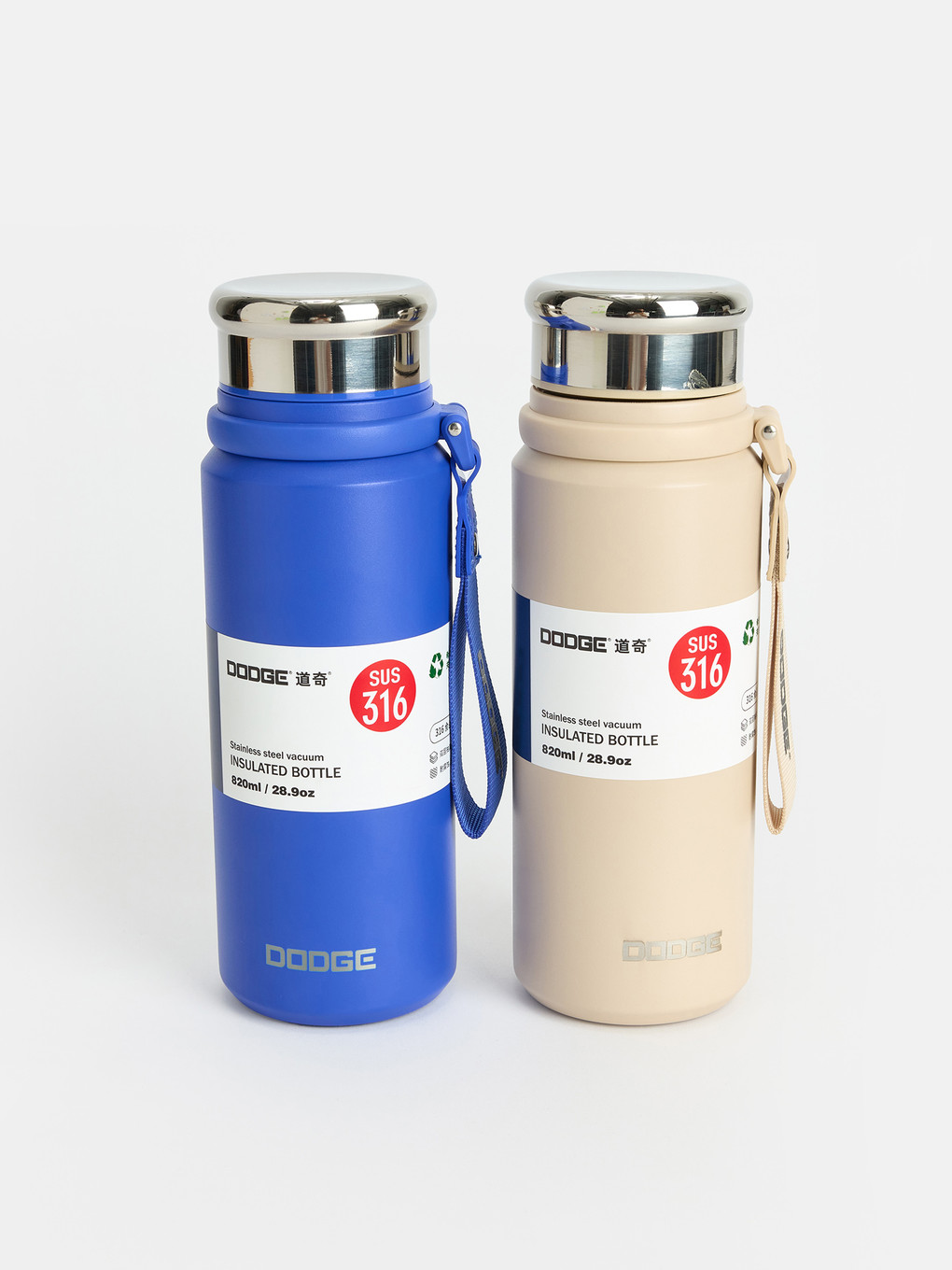Karışık Baskılı Paslanmaz Çelik Matara 820 Ml-1