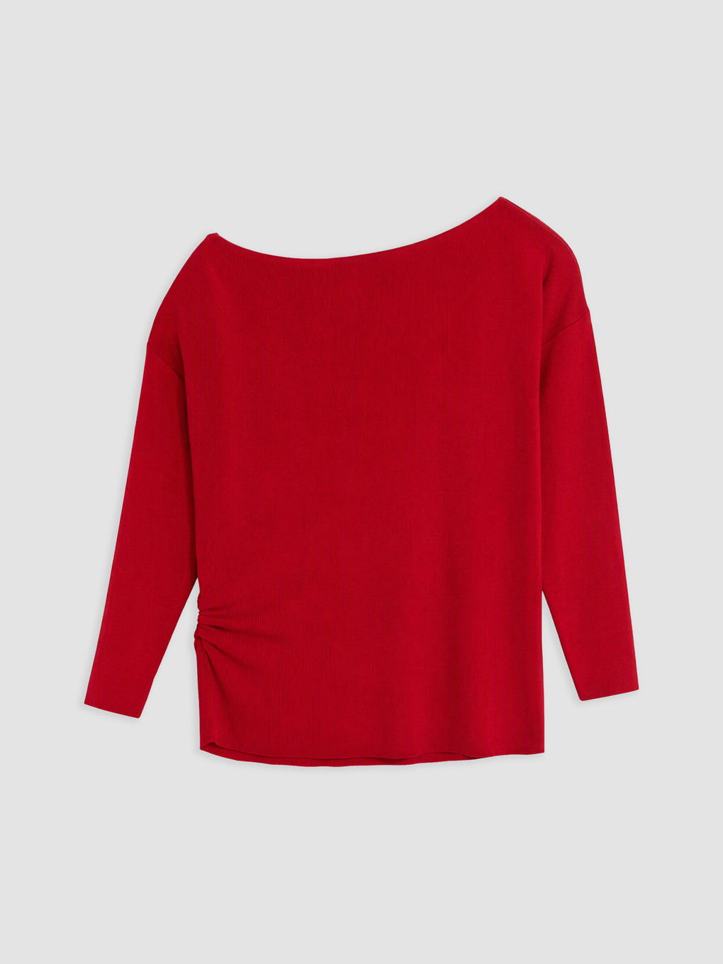 Woman Red Sweater-2