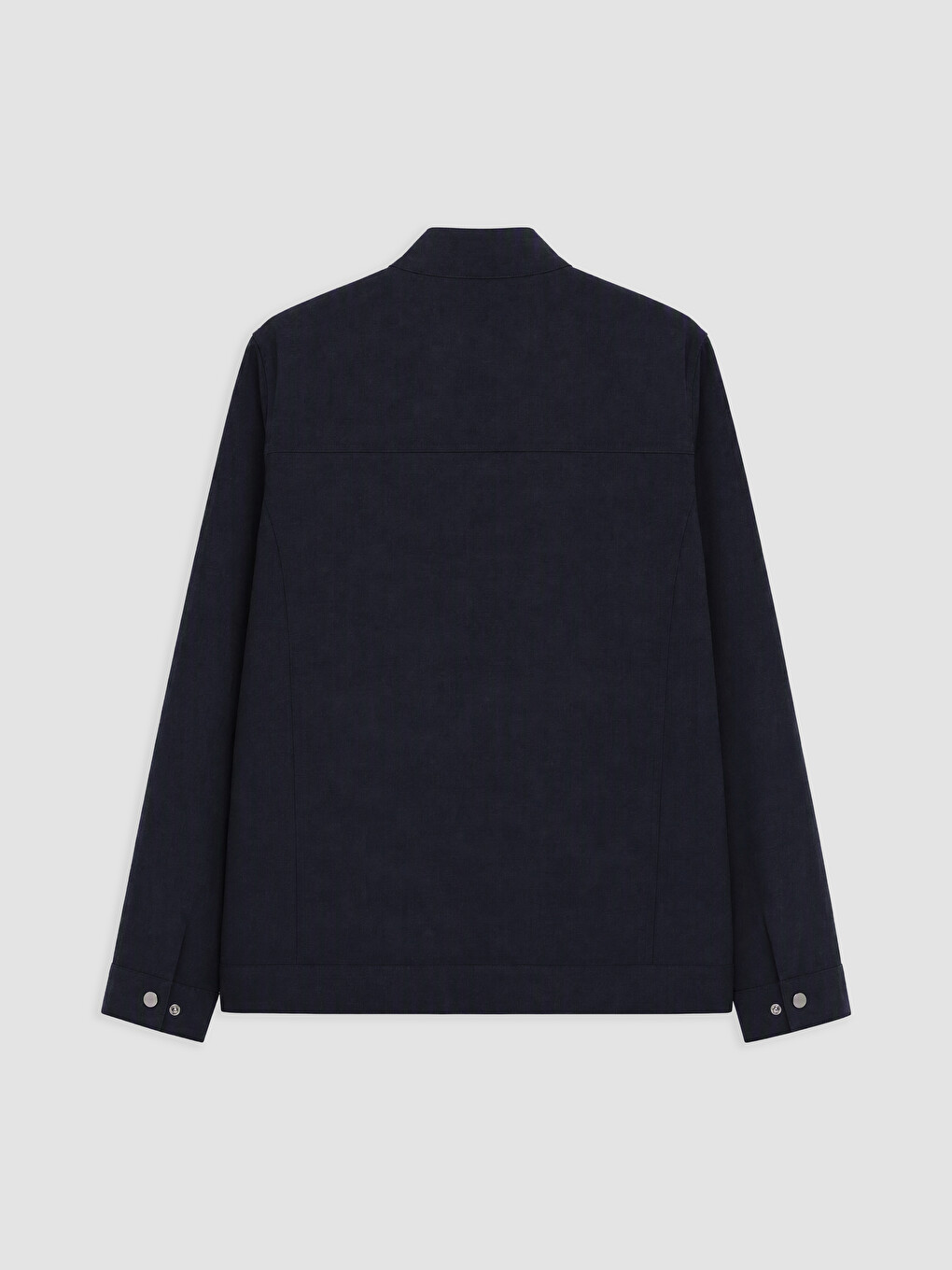 Lacivert Regular Fit Dik Yaka Erkek Mont-1