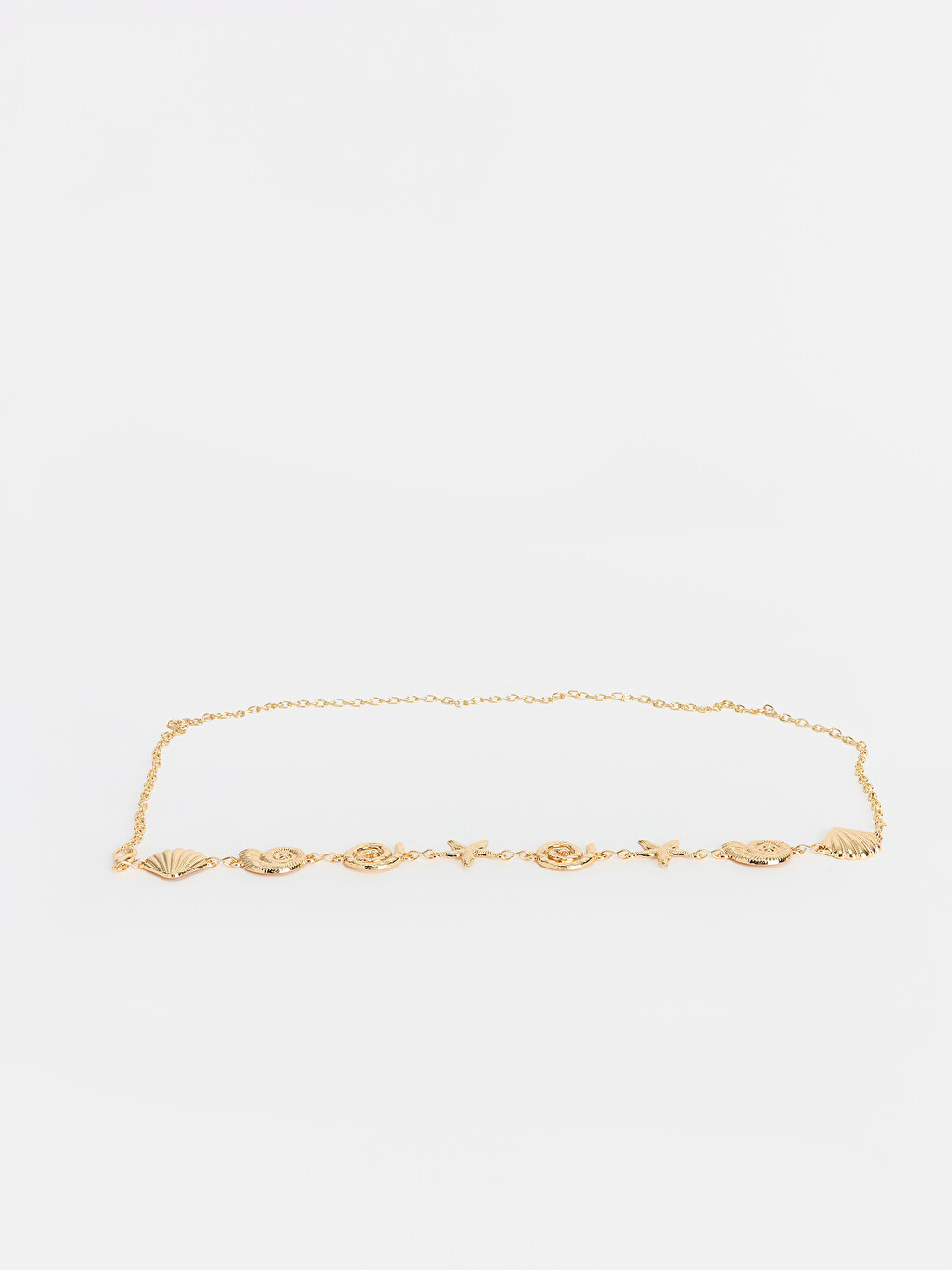 Sea Shell Figured Women's Chain Belt