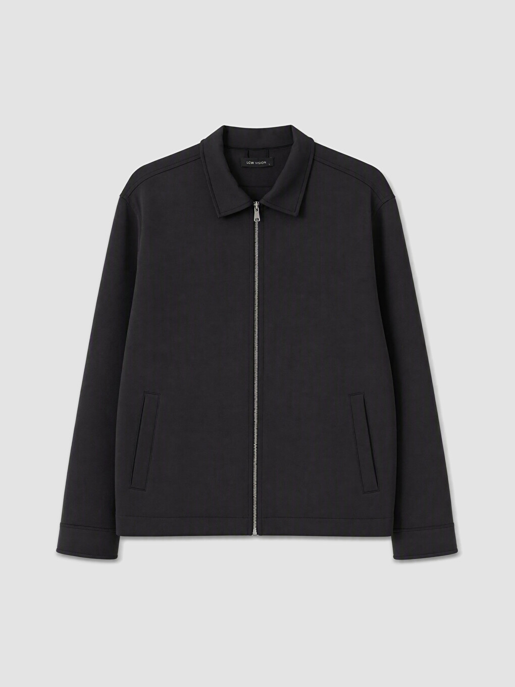Siyah Loose Fit Erkek Ceket