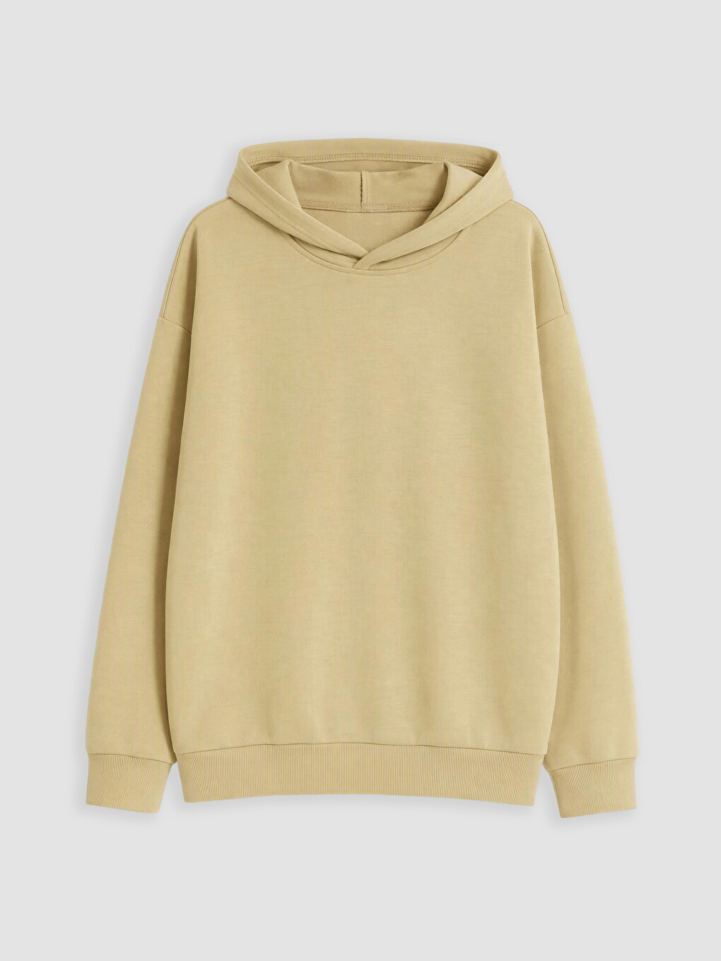 Haki Soft Touch Kız Çocuk Sweatshirt