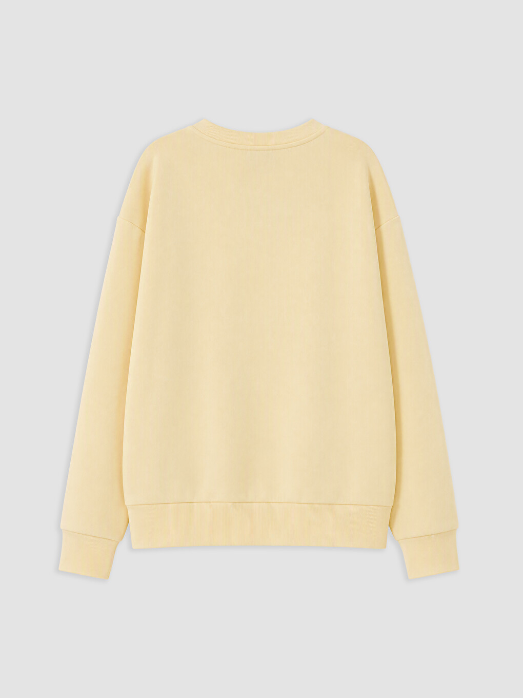 Sarı Kız Çocuk Soft Touch Sweatshirt-1