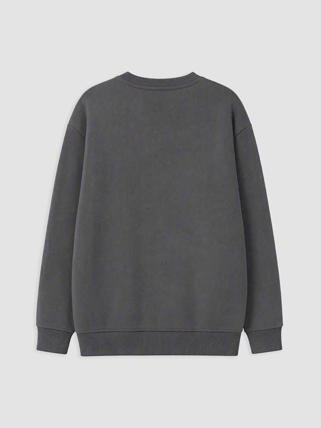 Gri Baskılı Erkek Çocuk Sweatshirt-1